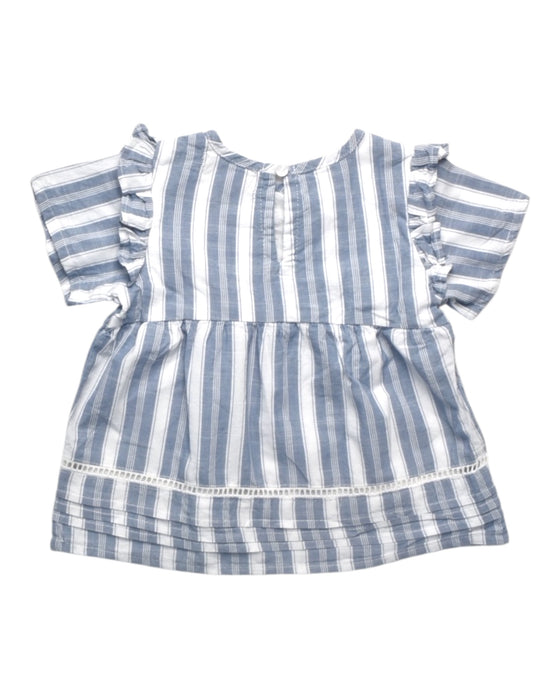 A Blue Short Sleeve Tops from 7 For All Mankind in size 2T for girl. (Back View)