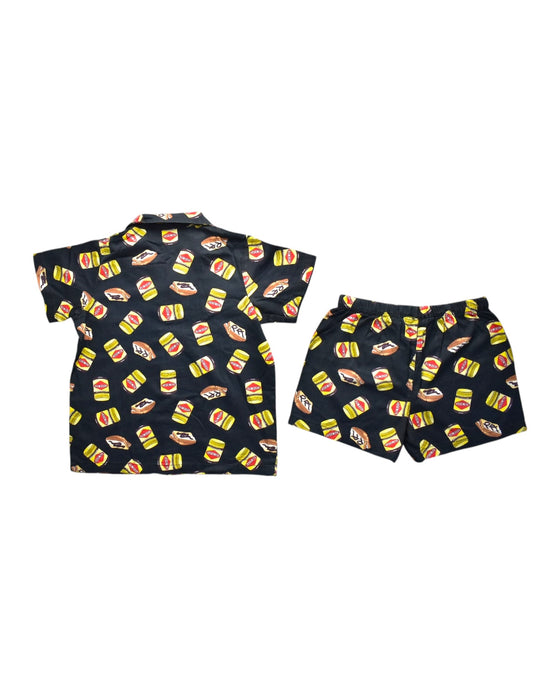 A Multicolour Pyjama Sets from Peter Alexander in size 8Y for boy. (Back View)