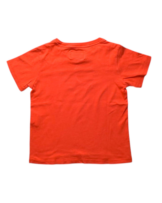 A Orange Short Sleeve T Shirts from Emporio Armani in size 4T for boy. (Back View)