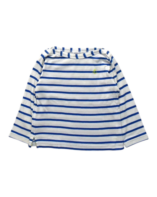 A White Long Sleeve Tops from Petit Bateau in size 18-24M for boy. (Front View)