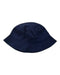 A Navy Sun Hats from Petit Bateau in size 6-12M for boy. (Back View)