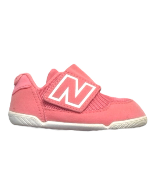 A Pink Sneakers from New Balance in size 12-18M for girl. (Front View)