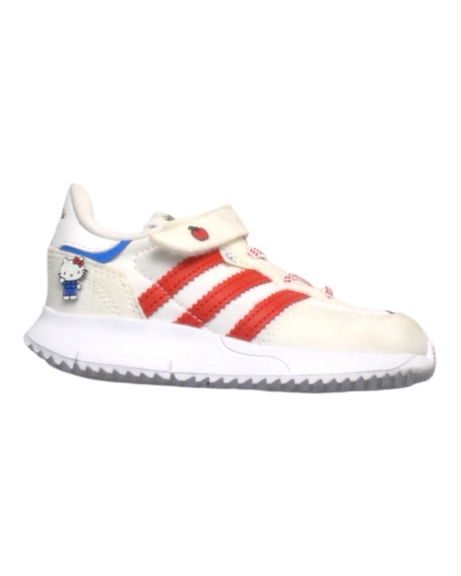 A Multicolour Sneakers from Adidas in size 3T for girl. (Front View)