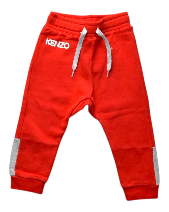A Red Sweatpants from Kenzo in size 12-18M for boy. (Front View)