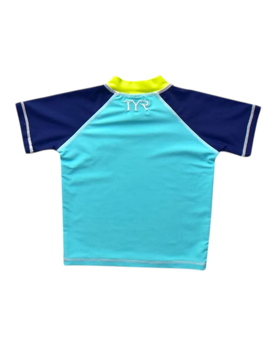 A Multicolour Rash Guards from TYR in size 4T for boy. (Back View)