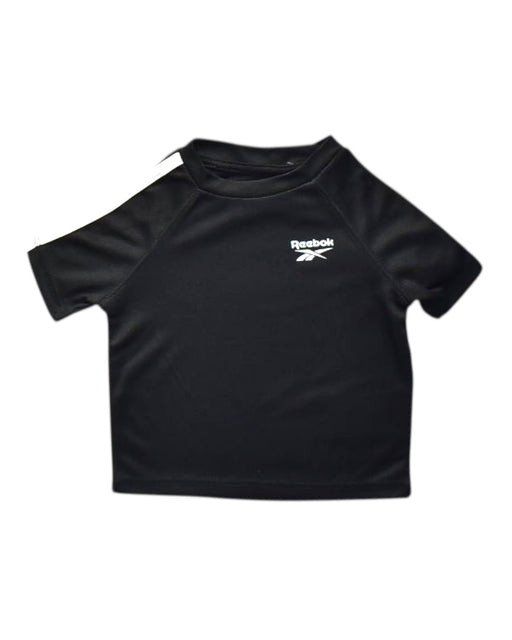 A Black Short Sleeve Tops from Reebok in size 6-12M for boy. (Front View)