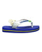 A Blue Flip Flops from Havaianas in size 12-18M for boy. (Front View)