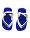 A Blue Flip Flops from Havaianas in size 12-18M for boy. (Back View)