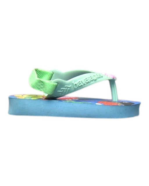 A Multicolour Flip Flops from Havaianas in size 12-18M for girl. (Front View)