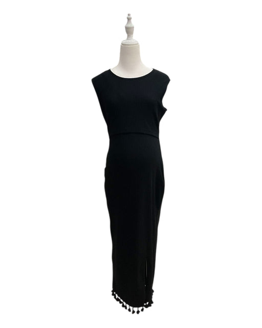 A Black Sleeveless Dresses from Mothercot in size Maternity-S for maternity. (Front View)