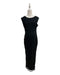 A Black Sleeveless Dresses from Mothercot in size Maternity-S for maternity. (Front View)