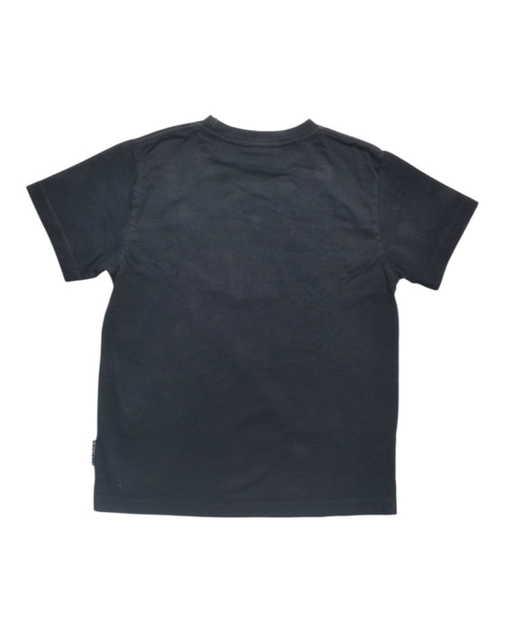 A Black Short Sleeve T Shirts from Molo in size 7Y for boy. (Back View)