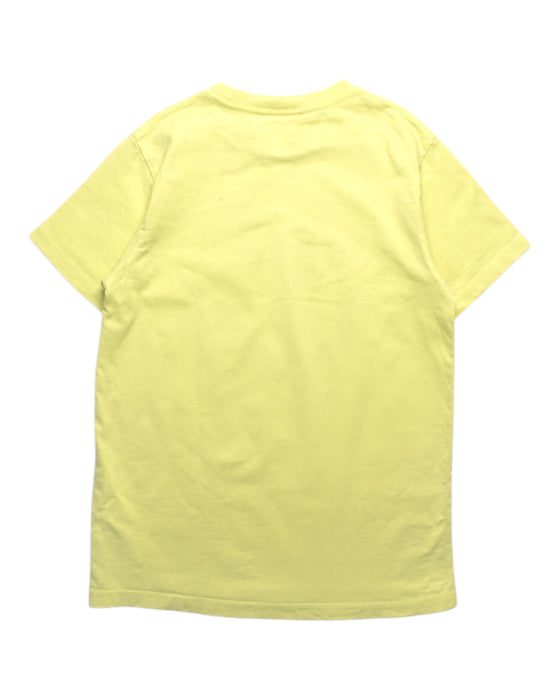 A Yellow Short Sleeve T Shirts from Molo in size 10Y for boy. (Back View)