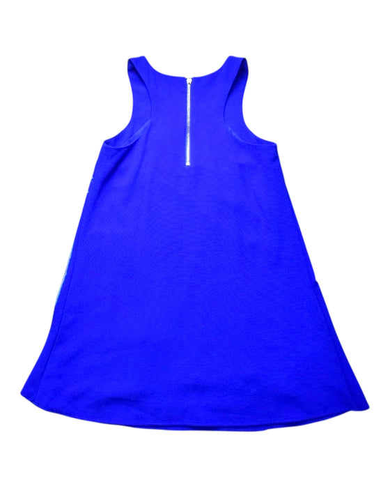 A Blue Sleeveless Dresses from GB Girls in size 12Y for girl. (Back View)