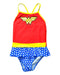 A Multicolour Swimsuits from Zoggs in size 4T for girl. (Front View)