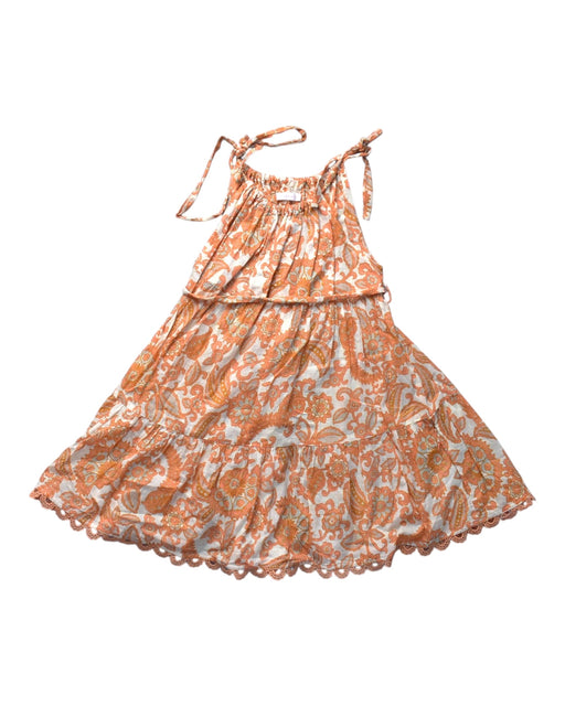 A Orange Sleeveless Dresses from Zimmermann in size 2T for girl. (Front View)