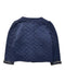 A Navy Puffer/Quilted Jackets from Petit Bateau in size 18-24M for girl. (Back View)