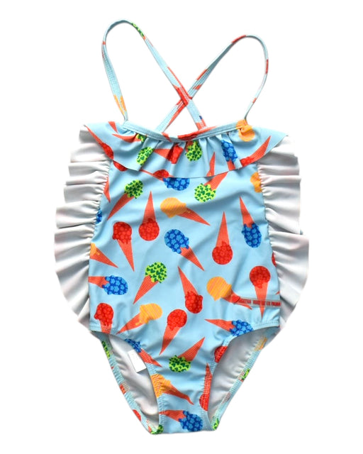 A Multicolour Swimsuits from Agatha Ruiz De La Prada in size 4T for girl. (Front View)