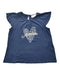 A Navy Short Sleeve Tops from Armani Baby in size 18-24M for girl. (Front View)