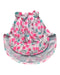 A Multicolour Sun Hats from The Bonnie Mob in size 2T for girl. (Back View)