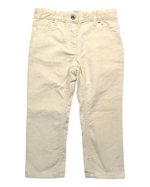 A Beige Casual Pants from Jacadi in size 3T for boy. (Front View)