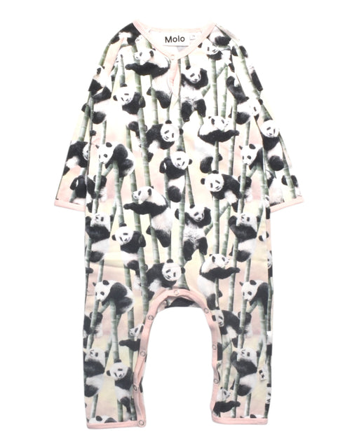 A Multicolour Long Sleeve Rompers from Molo in size 6-12M for girl. (Front View)