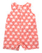 A Pink Sleeveless Rompers from Les Enfants de Gisele in size 6-12M for girl. (Front View)