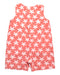 A Pink Sleeveless Rompers from Les Enfants de Gisele in size 6-12M for girl. (Back View)