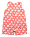 A Pink Sleeveless Rompers from Les Enfants de Gisele in size 6-12M for girl. (Back View)