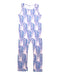 A Blue Sleeveless Jumpsuits from Hunter + Boo in size 4T for girl. (Front View)