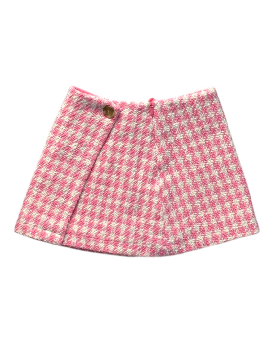 A Pink Short Skirts from Seed in size 4T for girl. (Back View)