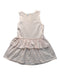 A Pink Sleeveless Dresses from Petit Bateau in size 8Y for girl. (Front View)