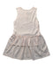 A Pink Sleeveless Dresses from Petit Bateau in size 8Y for girl. (Back View)