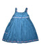 A Blue Sleeveless Dresses from Du Pareil au même in size 8Y for girl. (Back View)