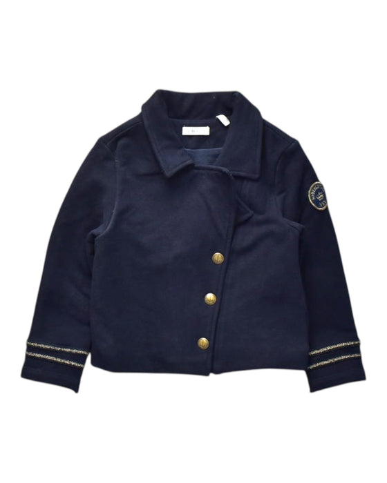 A Navy Blazers from IKKS in size 2T for boy. (Front View)