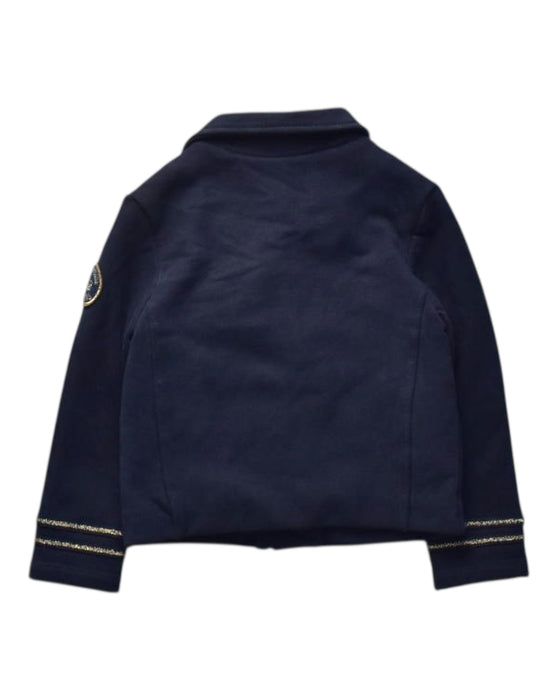 A Navy Blazers from IKKS in size 2T for boy. (Back View)