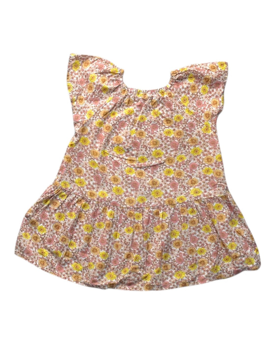 A Multicolour Sleeveless Dresses from Vertbaudet in size 12-18M for girl. (Back View)