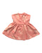A Pink Sleeveless Dresses from Le Petit Society in size 3T for girl. (Front View)