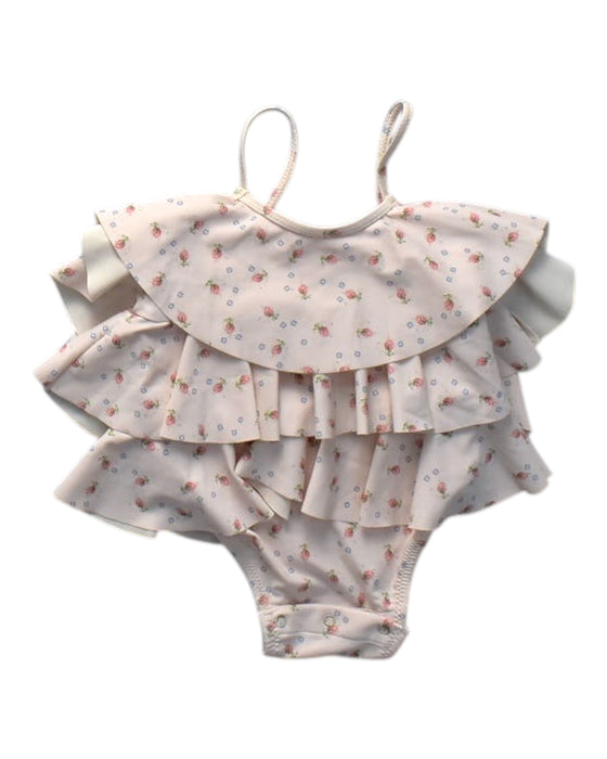 A Pink Swimsuits from Konges Sløjd in size 2T for girl. (Back View)