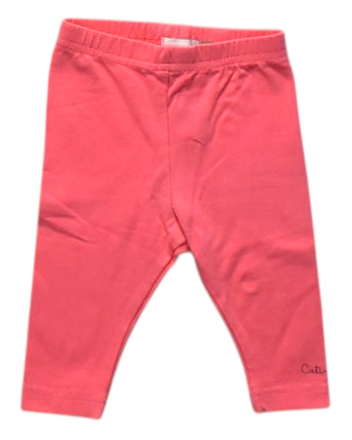 A Pink Leggings from Catimini in size 0-3M for girl. (Front View)