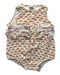 A Multicolour Sleeveless Rompers from Seed in size 3-6M for girl. (Front View)