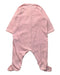 A Pink Onesies from Petit Bateau in size 3-6M for girl. (Back View)