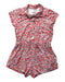 A Red Short Sleeve Rompers from IKKS in size 2T for girl. (Front View)