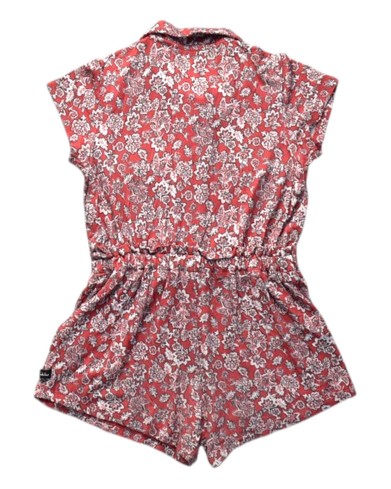 A Red Short Sleeve Rompers from IKKS in size 2T for girl. (Back View)