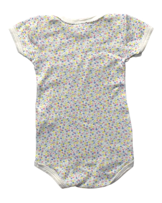 A Multicolour Short Sleeve Bodysuits from Petit Bateau in size 3-6M for girl. (Back View)