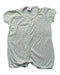 A Green Short Sleeve Rompers from Petit Bateau in size 3-6M for girl. (Front View)