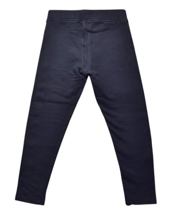 A Black Leggings from Monoprix in size 4T for girl. (Back View)