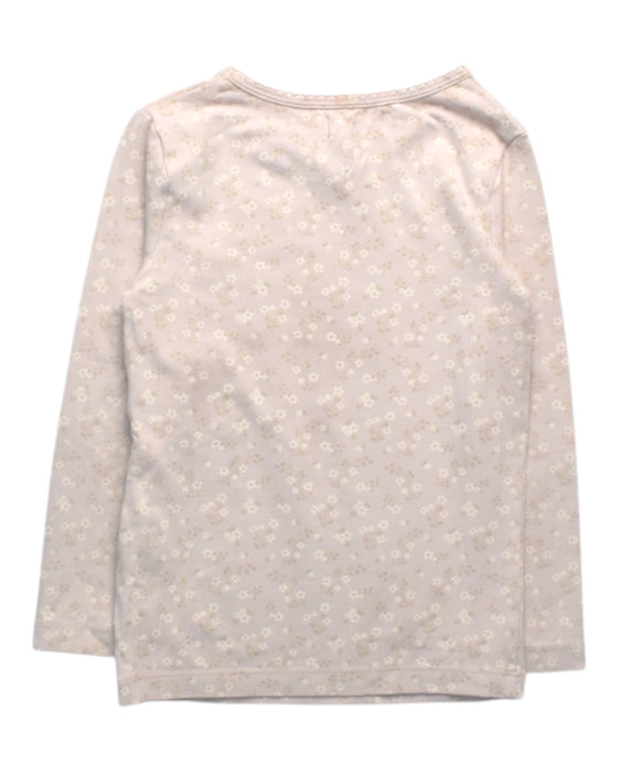 A Peach Long Sleeve Tops from Jamie Kay in size 2T for girl. (Back View)
