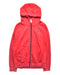 A Red Hooded Sweatshirts from Air Jordan in size 8Y for boy. (Front View)