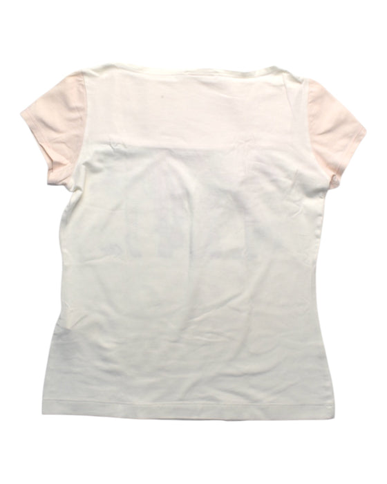 A Multicolour Short Sleeve Tops from Monnalisa in size 12Y for girl. (Back View)